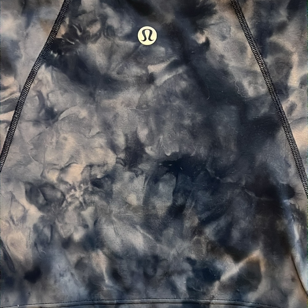 Lululemon Athletica Align T-shirt Diamond Dye Lunar Rock True Navy Size‎ 2